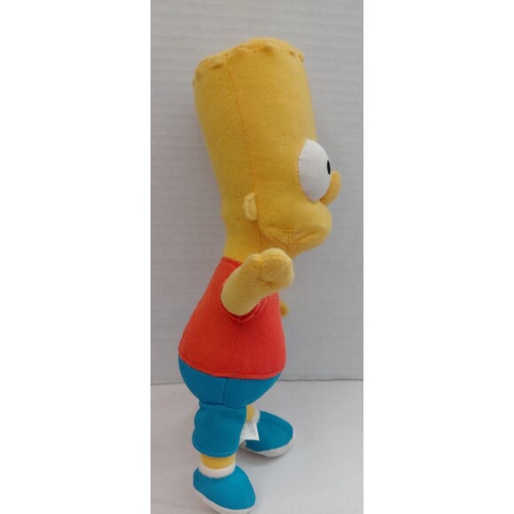The Simpsons Bart Simpson Nanco 2005 10" Plush Doll 20th Century Fox - Picture 6 of 7